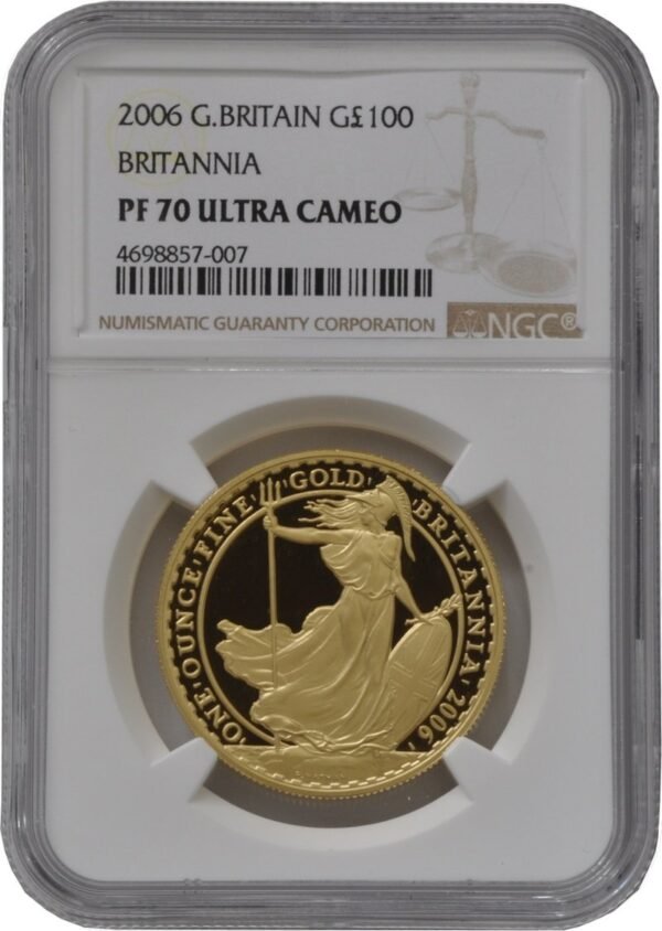 2006 Proof 1oz Gold Britannia Coin