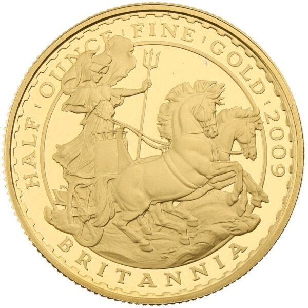 2009 Proof 1/2 oz Gold Britannia Coin