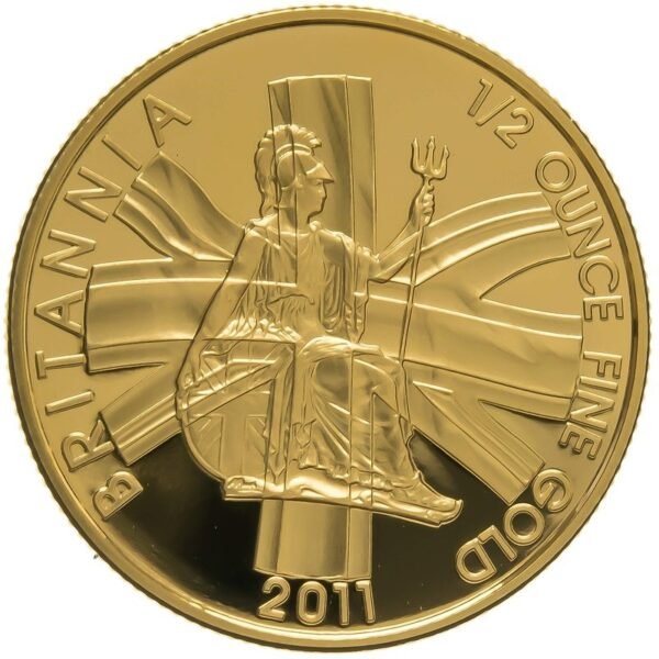 2011 1/2 oz Proof Gold Britannia Coin