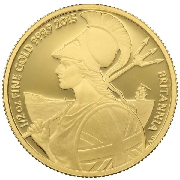 2015 Proof 1/2 oz Gold Britannia Coin