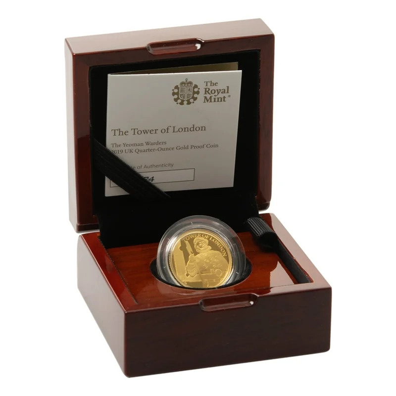 2019 1/4oz Tower of London Yeoman War