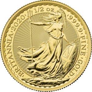 2020 1/2oz Gold Britannia Coin