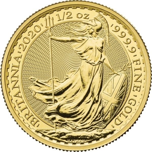 2020 1/2oz Gold Britannia Coin