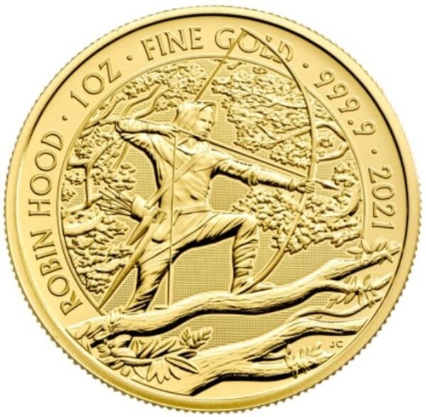 2021 Robin Hood 1 oz Gold Coin Myths