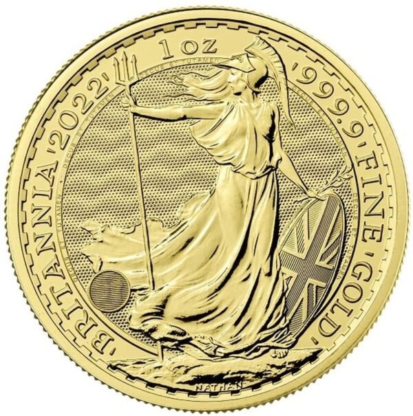 2022 1oz Gold Britannia Coin NGC MS70