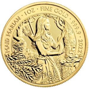 2022 Maid Marian 1oz Gold Coin Myths & Legends NGC MS70