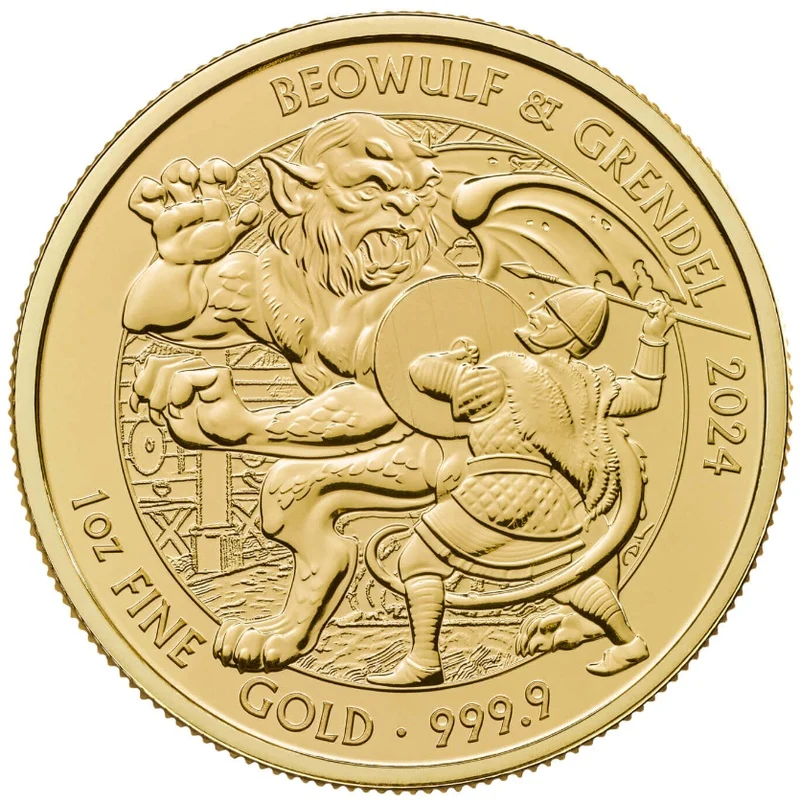 2024 1oz Beowulf & Grendel Myths & Le